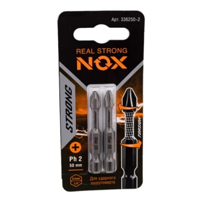 Бита PH2х50E 6,3 torsion "NOX STRONG" 336250 в г. Владимир