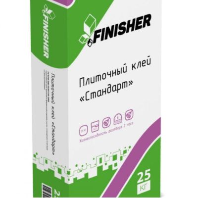 Клей плиточный Finisher стандарт 25 кг в г. Владимир