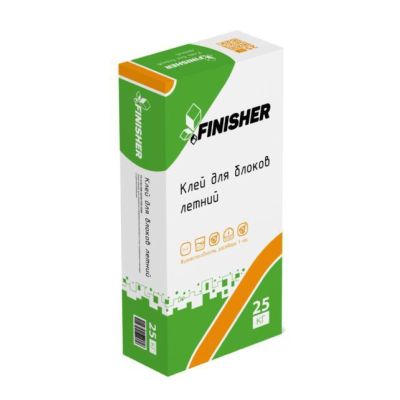 Клей для блоков Finisher Лето 25 кг в г. Владимир