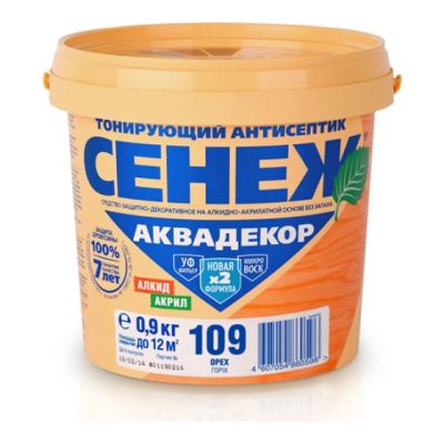 Х2-109 (орех) -0,9 кг - Сенеж Аквадекор в г. Владимир