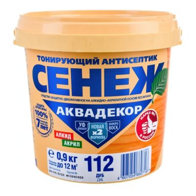 Х2-112 (дуб) -0,9 кг - Сенеж Аквадекор в г. Владимир