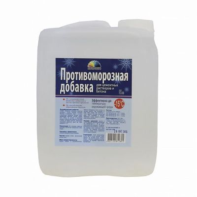 Антиморозная добавка для растворов и бетона (формиат натрия) 5л (1/120) в г. Владимир