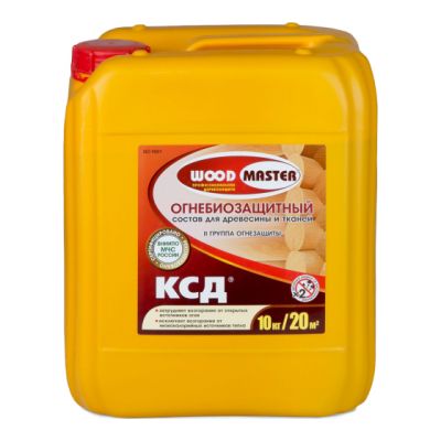 КСД огнебиозащитный состав Woodmaster 10кг (1) Рогнеда в г. Владимир