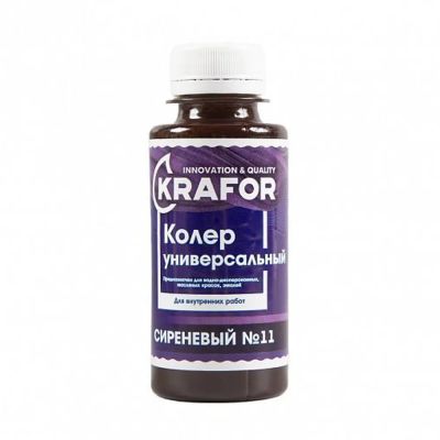 Колер универсальный №11 сиреневый 100мл (6/108) "Krafor" в г. Владимир