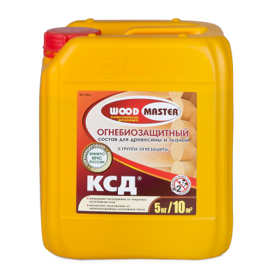КСД огнебиозащитный состав Woodmaster 5кг (1) Рогнеда в г. Владимир