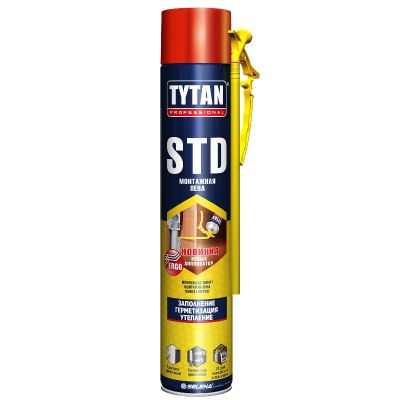 Пена монтажная Tytan Professional STD O2 750мл (12/672) в г. Владимир
