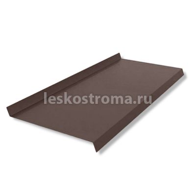 Отлив 2000*50 Шоколадно-коричневый (RAL 8017) в г. Владимир