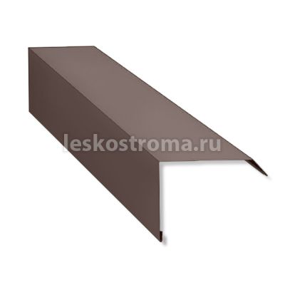 Карнизная планка 2000 Шоколадно-коричневый (RAL 8017) в г. Владимир