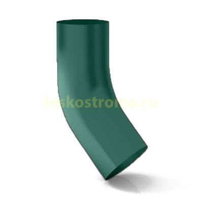 Колено штампованное сливное 100 оц 0.50 (RAL 6005) в г. Владимир