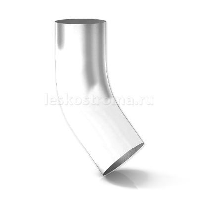 Колено штампованное сливное 100 оц 0.50 (RAL 9003) в г. Владимир