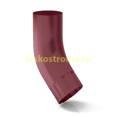 Колено штампованное трубы 100 оцинкованная 0.50 (RAL 3005) в г. Владимир