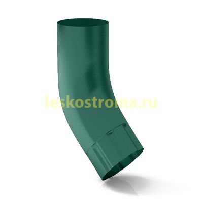 Колено штампованное трубы 100 оцинкованная 0.50 (RAL 6005) в г. Владимир
