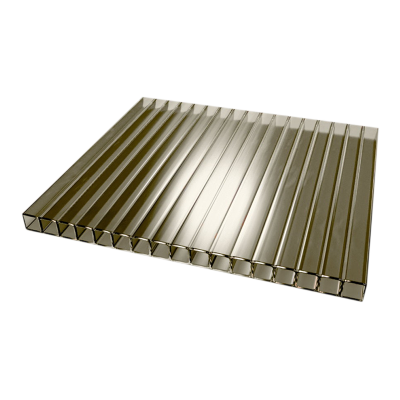Сотовый поликарбонат UltraPlast 6х2100х6000 (бронза) в г. Владимир