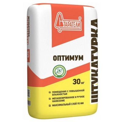Штукатурка гипсовая Старатели Оптимум, 30кг в г. Владимир